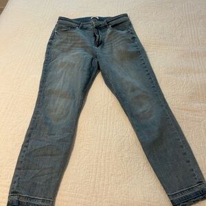 COPY - LOFT Blue Ankle Cropped Jeans